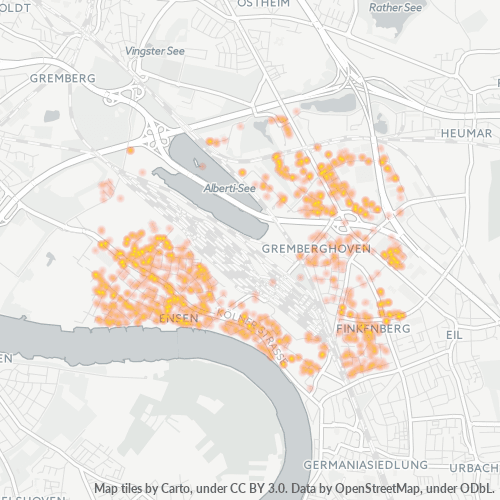 Business Concentration in Postal Code 51149 - Cologne, North Rhine-Westphalia