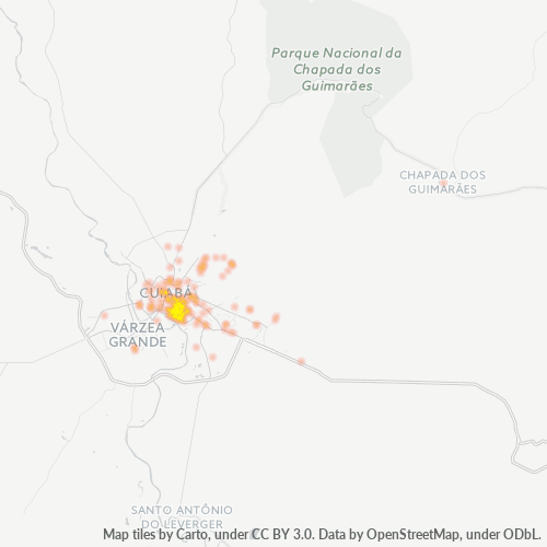 Dami ng Negosyo sa Postal Code 78065-000 - Cuiabá, Mato Grosso
