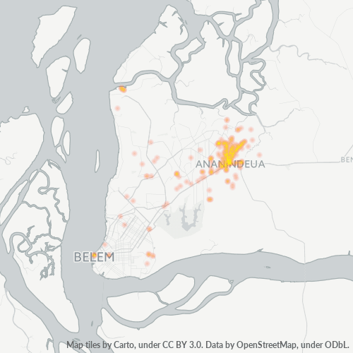 Dami ng Negosyo sa Postal Code 67030-000 - Ananindeua, Pará