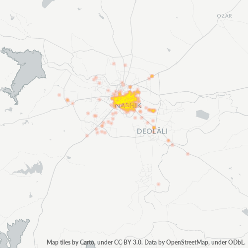 Dami ng Negosyo sa Postal Code 422011 - Nashik, Maharashtra