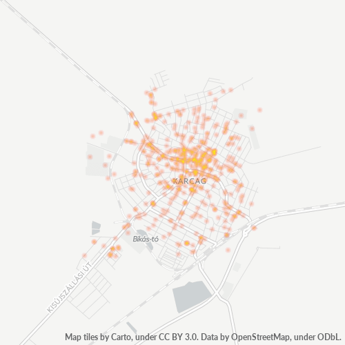 Dami ng Negosyo sa Postal Code 5300 - Karcag, Jász-Nagykun-Szolnok