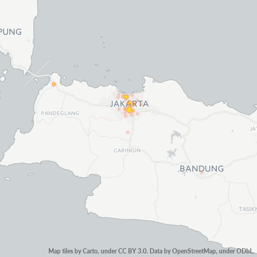 Dami ng Negosyo sa Postal Code 13530 - Jakarta