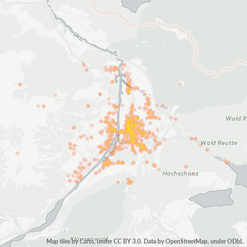 Dami ng Negosyo sa Postal Code 6600 - Pflach, Tyrol (estado)