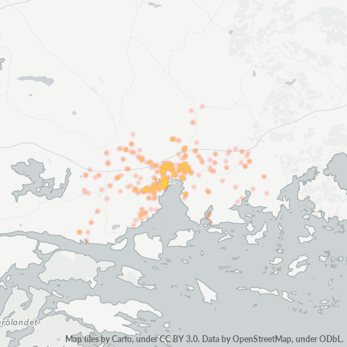 Dami ng Negosyo sa Postal Code 10210 - Ingå, Uusimaa