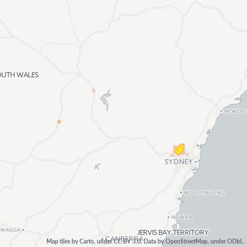 Dami ng Negosyo sa Postal Code 2765 - Maraylya, New South Wales