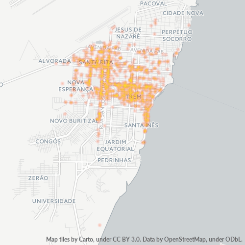 Dami ng Negosyo sa Postal Code 68901-000 - Macapá, Amapá