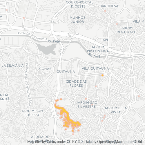Dami ng Negosyo sa Postal Code 06160-000 - Osasco, São Paulo