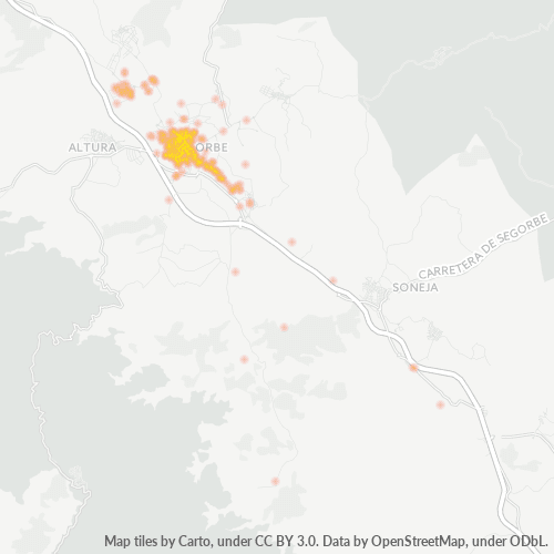 Dami ng Negosyo sa Postal Code 12400 - Segorbe, Pamayanang Balensyano