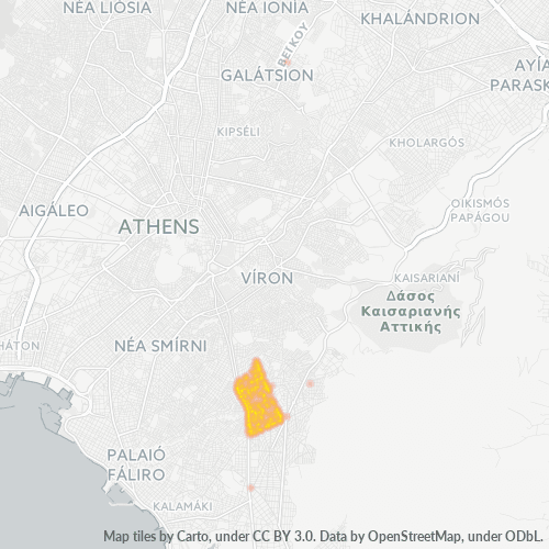 Dami ng Negosyo sa Postal Code 163 46 - Ilioúpoli, Attica