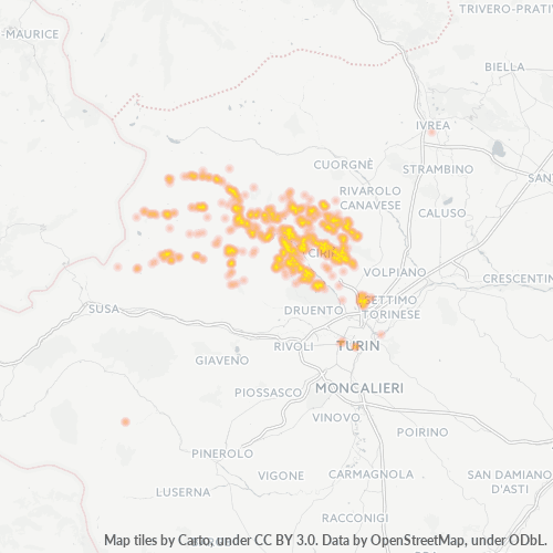 Mkusanyiko wa Biashara katika Posta 10070 - Usseglio, Piemonte