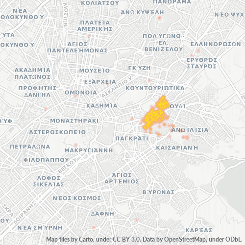 Bedriftskonsentrasjon i Postnummer 115 28 - Athen, Attica