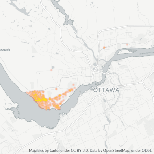 Dami ng Negosyo sa Postal Code J9H - Gatineau, Québec