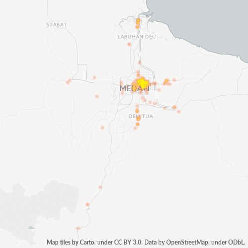 Dami ng Negosyo sa Postal Code 20233 - Medan, Sumatera Utara