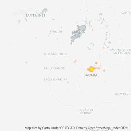 Dami ng Negosyo sa Postal Code 65700-000 - Bacabal, Maranhão