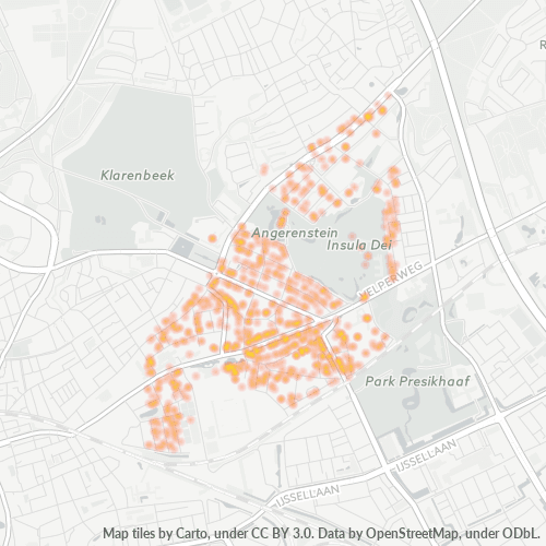 Konsentrasi Bisnis di Kode Pos 6824 - Arnhem, Gelderland