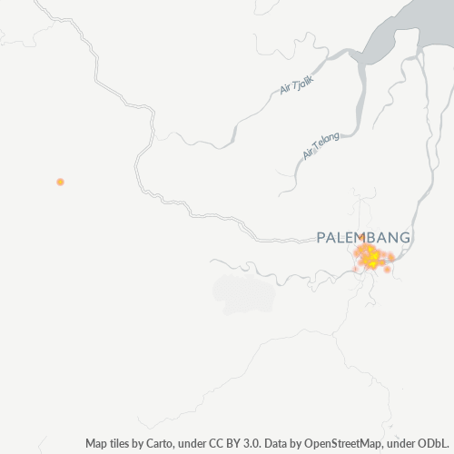 Dami ng Negosyo sa Postal Code 30116 - Palembang, Sumatera Selatan
