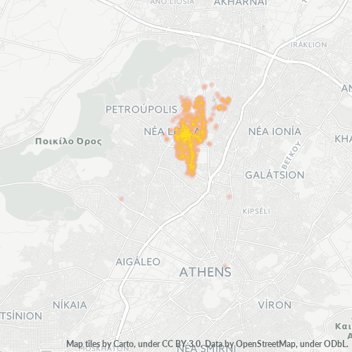 Dami ng Negosyo sa Postal Code 131 22 - Ílion, Attica