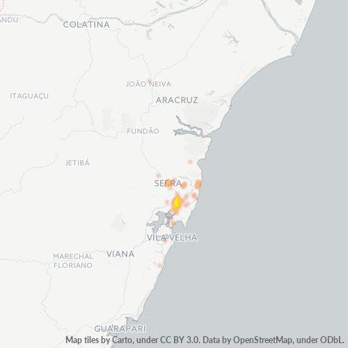 Dami ng Negosyo sa Postal Code 29162-000 - Vitória, Espírito Santo