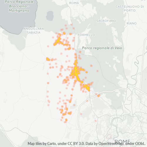 Dami ng Negosyo sa Postal Code 00123 - Roma, Lazio