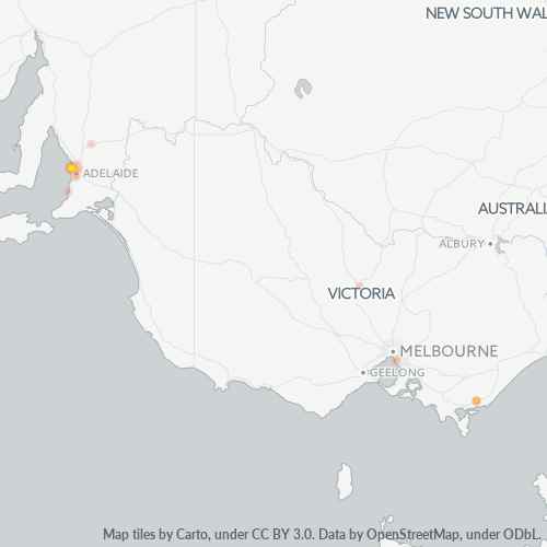 Dami ng Negosyo sa Postal Code 5014 - Hendon, Timog Australya