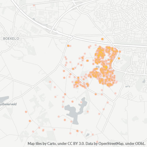 Dami ng Negosyo sa Postal Code 7546 - Enschede, Provincie Overijssel