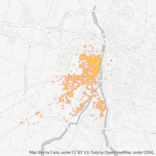 Dami ng Negosyo sa Postal Code 43125 - Parma, Emilia-Romagna