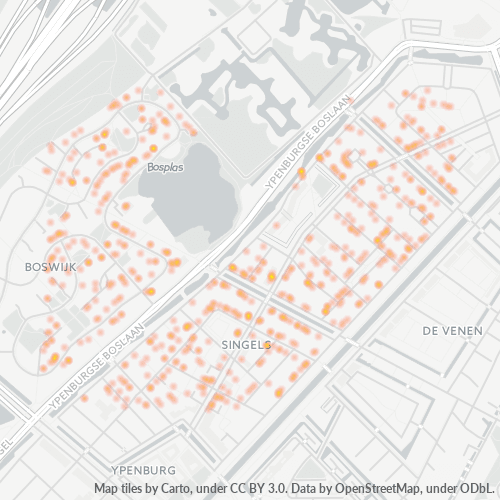 Dami ng Negosyo sa Postal Code 2496 - The Hague, Provincie Zuid-Holland