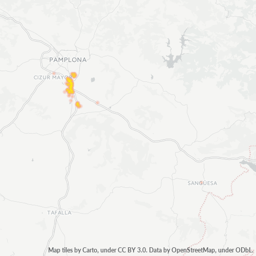 Bedrijfsconcentratie in Postcode 31110 - Spanje