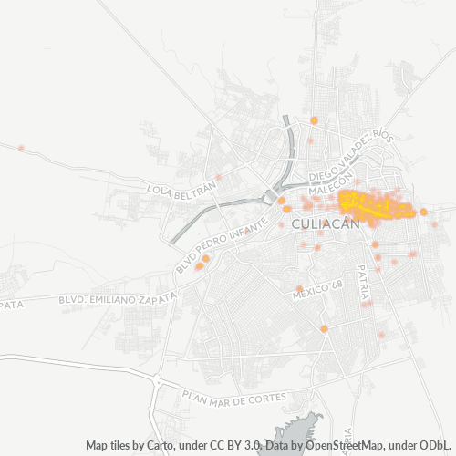 Dami ng Negosyo sa Postal Code 80090 - Culiacán, Sinaloa
