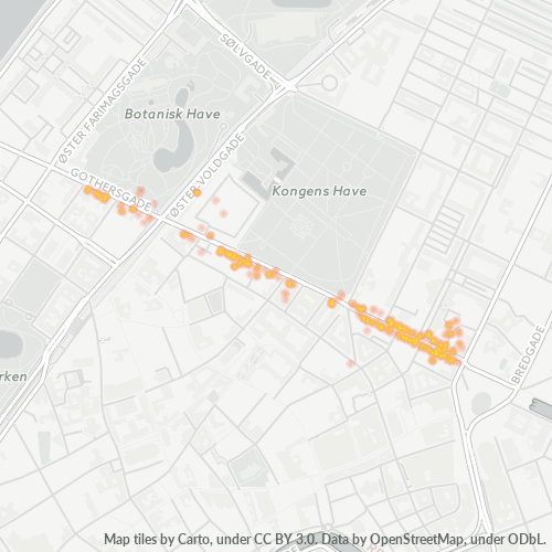 Dami ng Negosyo sa Postal Code 1123 - Copenhague, Region Hovedstaden