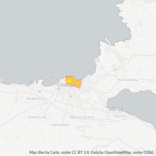 Dami ng Negosyo sa Postal Code 731 32 - Chaniá, Creta