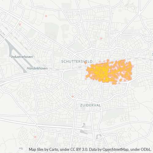 Dami ng Negosyo sa Postal Code 7511 - Enschede, Provincie Overijssel