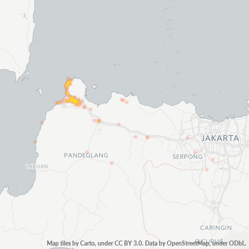 Dami ng Negosyo sa Postal Code 42431 - Cilegon, Banten