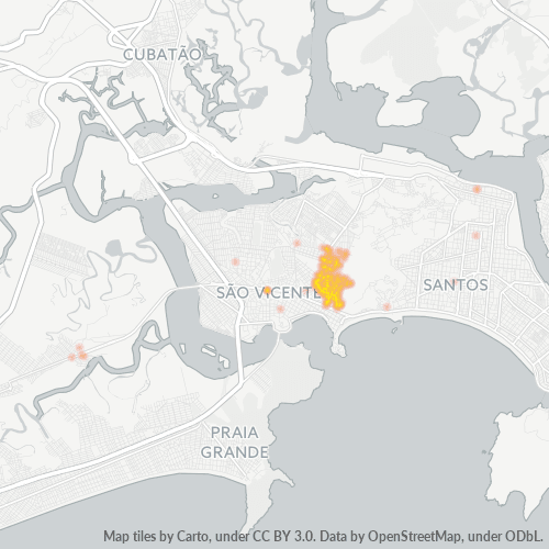Dami ng Negosyo sa Postal Code 11380-000 - São Vicente, São Paulo