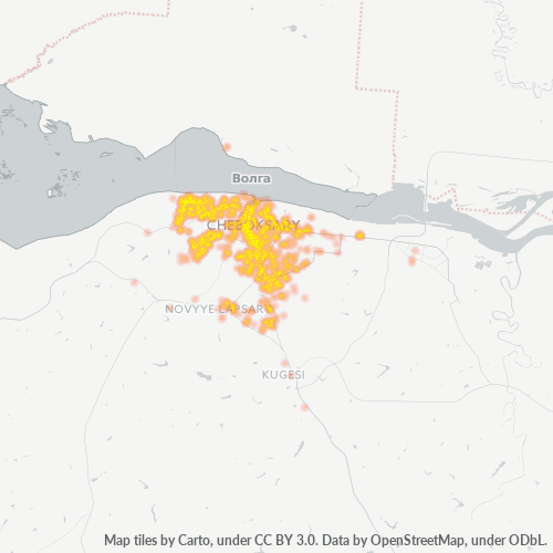 Dami ng Negosyo sa Postal Code 428000 - Cheboksary, Chuvashia