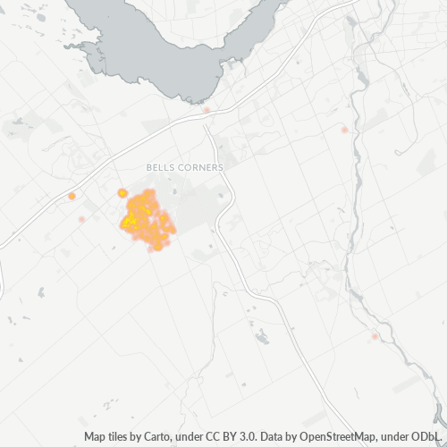 Dami ng Negosyo sa Postal Code K2M - Kanata, Ontario