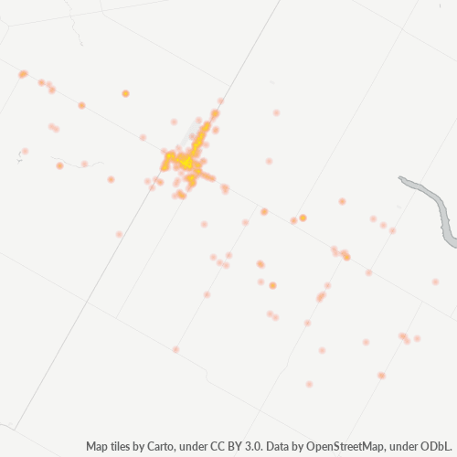 Dami ng Negosyo sa Postal Code N4W - Listowel, Ontario