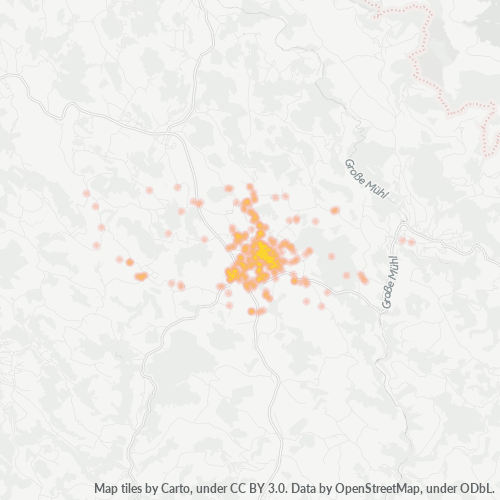 Business Concentration in Postal Code 4150 - Upper Austria