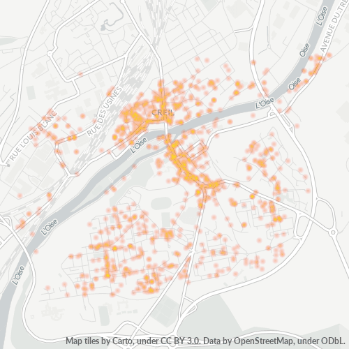 Dami ng Negosyo sa Postal Code 60100 - Creil, Picardie