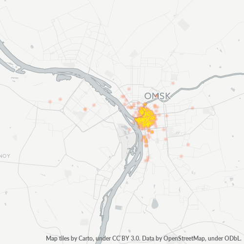 Dami ng Negosyo sa Postal Code 644024 - Omsk, Omsk Oblast