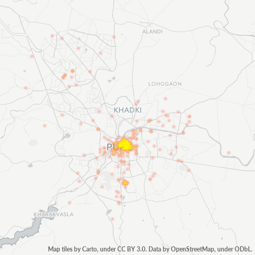 Dami ng Negosyo sa Postal Code 411011 - Pune, Maharashtra