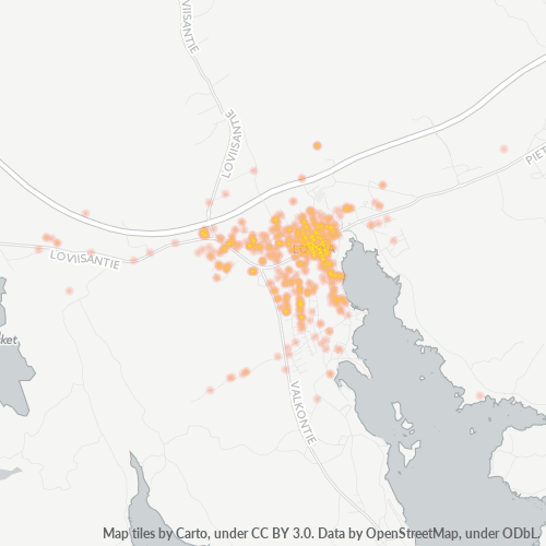 Dami ng Negosyo sa Postal Code 07900 - Lovisa, Uusimaa