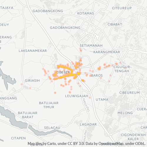 Dami ng Negosyo sa Postal Code 40532 - Cimahi, Kanlurang Java