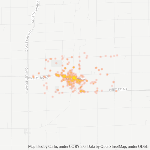 Mkusanyiko wa Biashara katika Posta 48616 - Chesaning, Michigan
