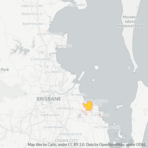 Dami ng Negosyo sa Postal Code 4159 - Birkdale, Queensland