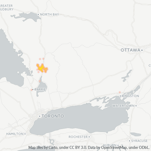 Dami ng Negosyo sa Postal Code P1P - Gravenhurst, Ontario