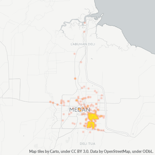 Dami ng Negosyo sa Postal Code 20217 - Medan, Sumatera Utara