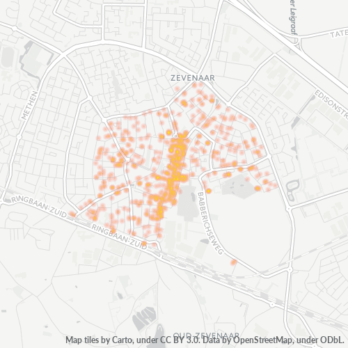 Dami ng Negosyo sa Postal Code 6901 - Zevenaar, Provincie Gelderland