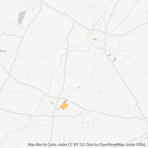 Business Concentration in Postal Code 253200 - Xiajin County, Shandong