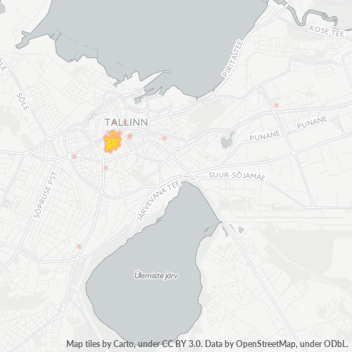 Dami ng Negosyo sa Postal Code 10141 - Sitsi, Harjumaa